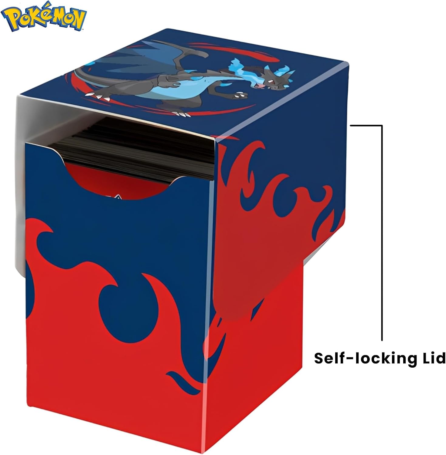 Ultra Pro - Mega Charizard X 100 + Deck Box For Pokémon