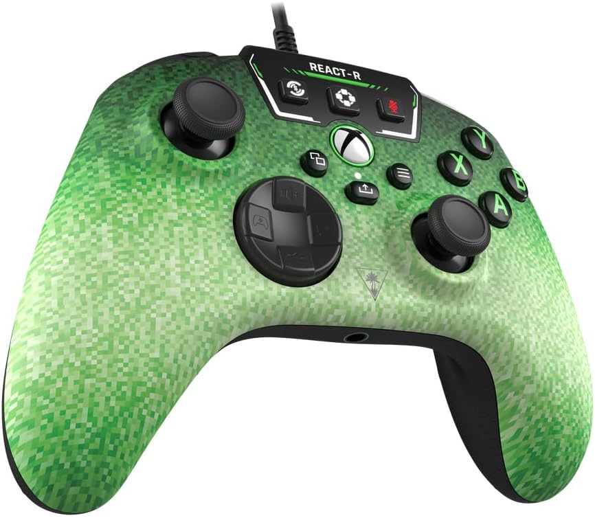 Control Alámbrico - Turtle Beach -  REACT-R Verde - Xbox