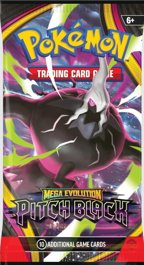 Pokémon TCG: Mega Evolution ME05 - Pitch  Black Sobre Individual - Inglés