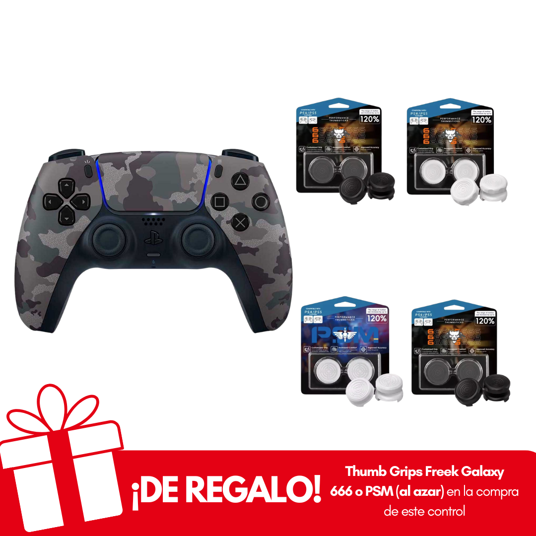 Control Dualsense Gray Camuflaje PS5