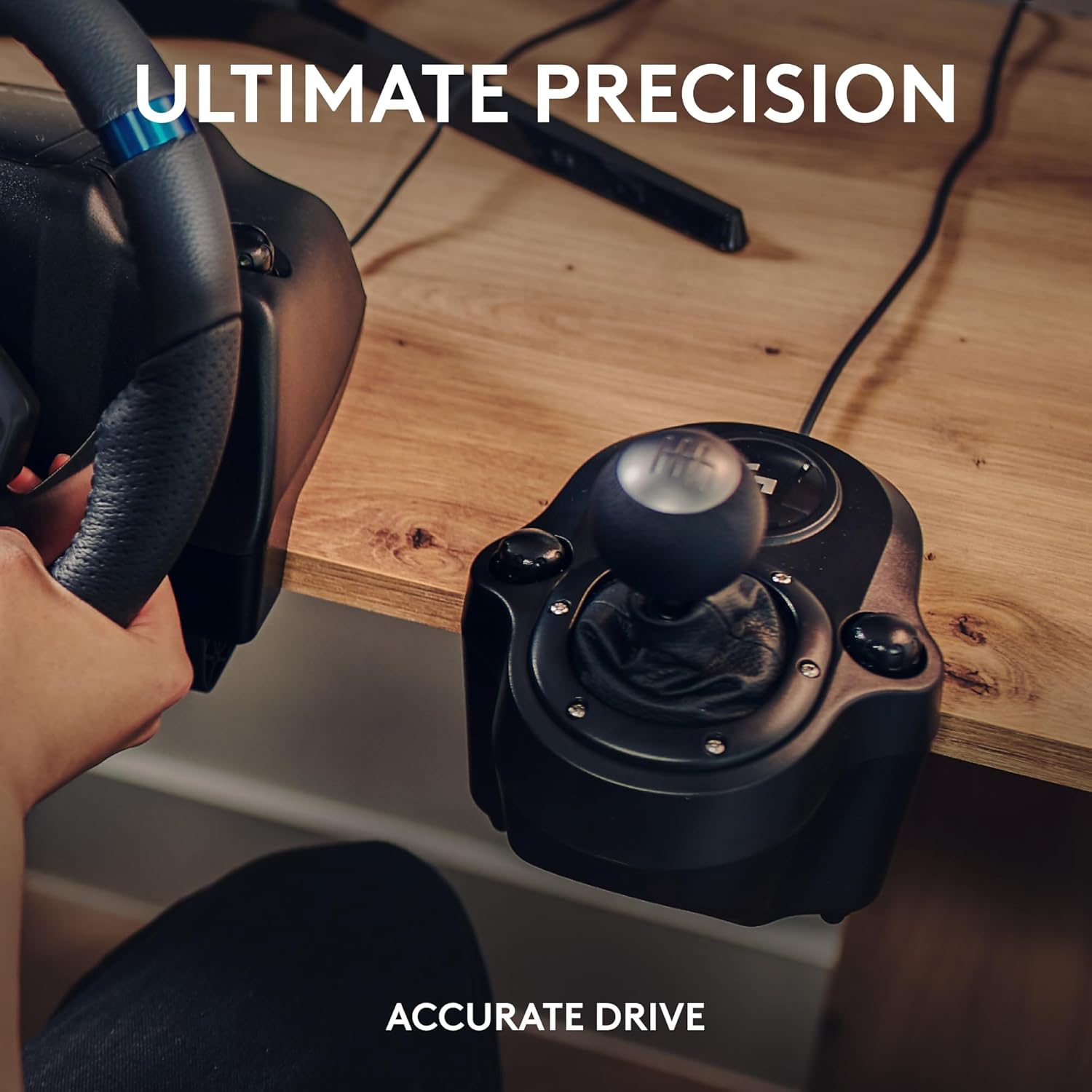 Driving Force Shifter Logitech - Compatible con Volantes Logitech G29, G920 y G923