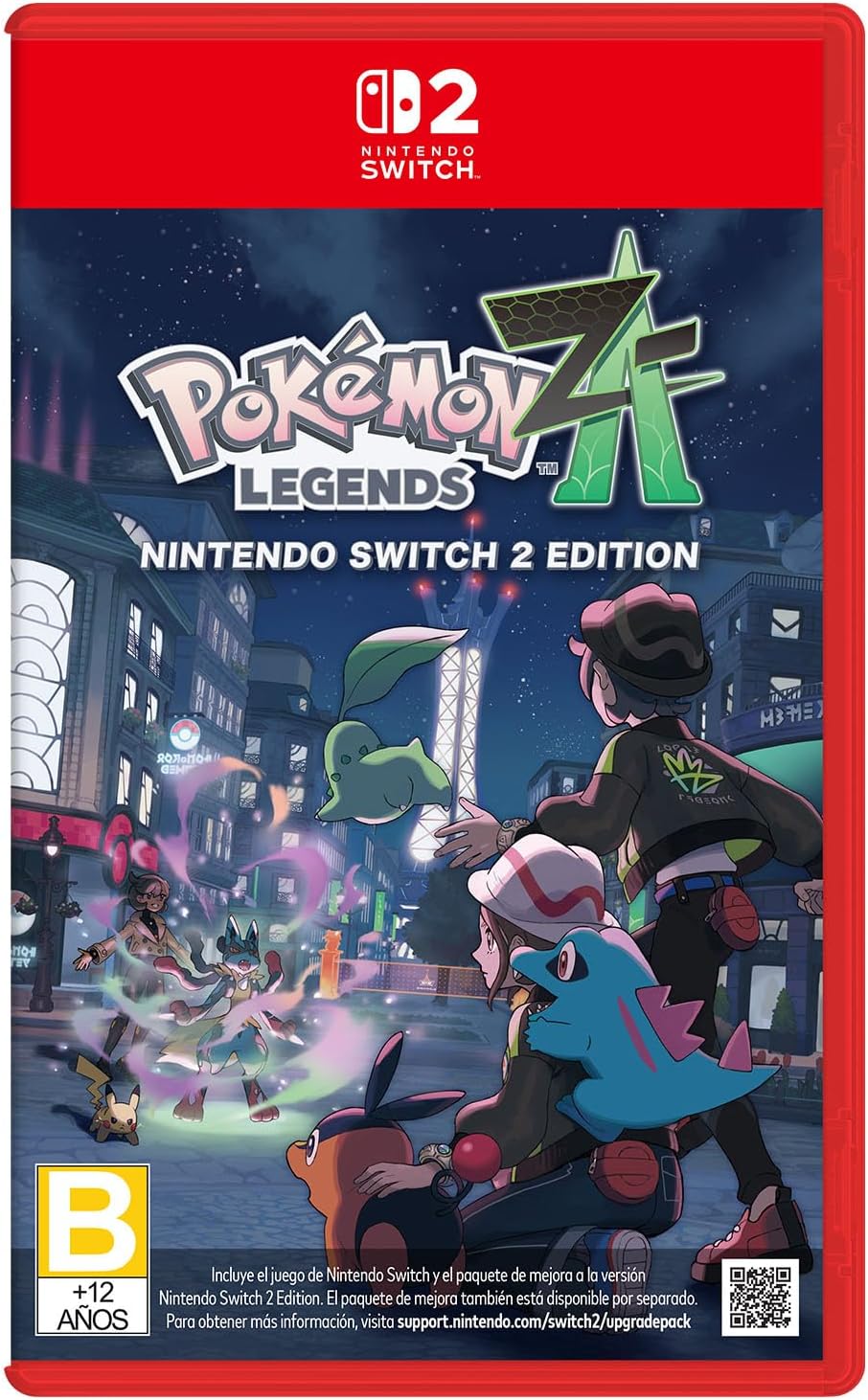 Pre Venta Pokemon Legends Z-A Nintendo Switch 2