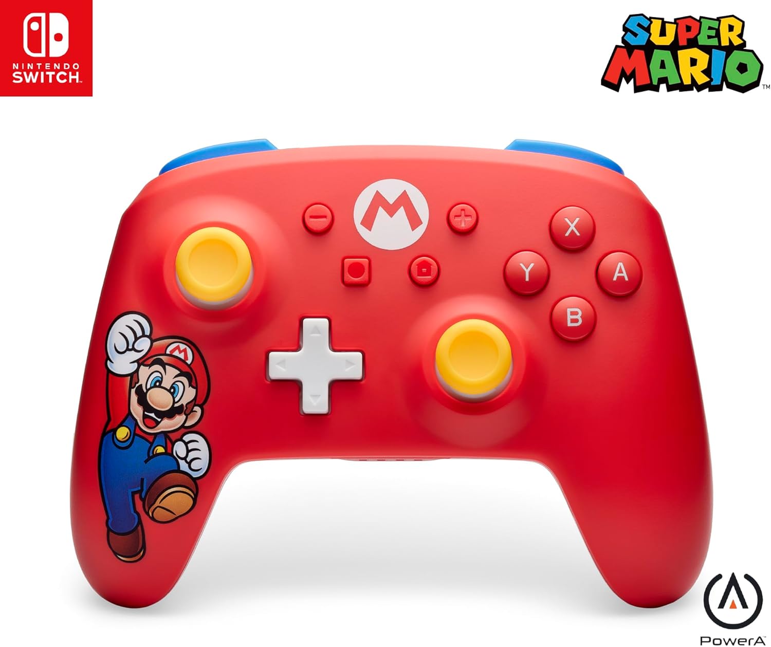 Control Inalámbrico - Super Mario - Mario Joy - Power A - Nintendo Switch