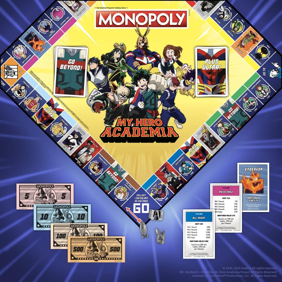Monopoly - My Hero Academia - Inglés