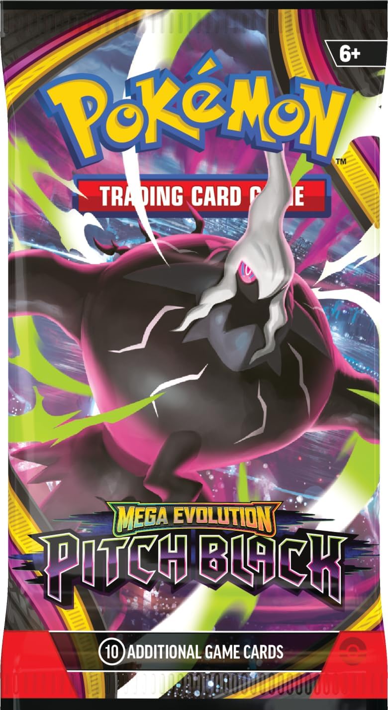 Pokémon TCG: Mega Evolution ME05 - Pitch  Black Three-Booster Blister - Inglés