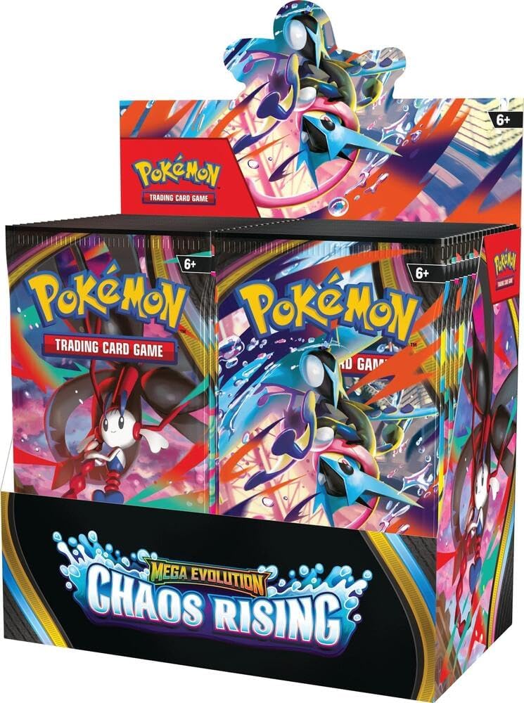 Pokémon TCG - Mega Evolutions - Chaos Rising - Booster Display - Inglés
