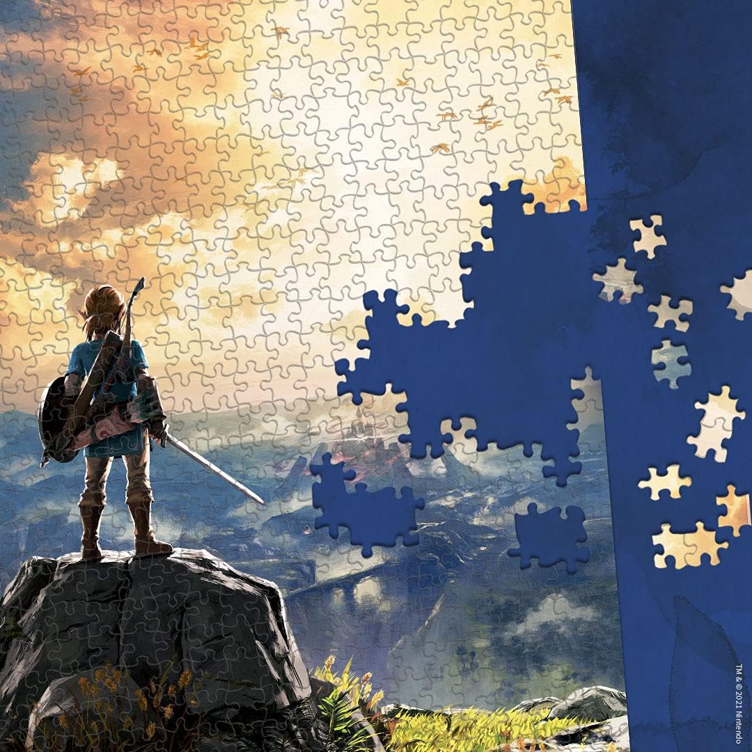 Rompecabezas - 1000 Piezas -The Legend Of Zelda: Breath Of The Wild - USAopoly