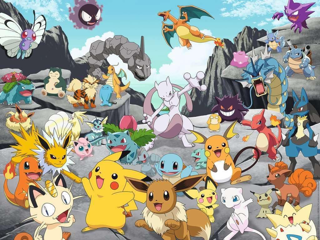 Rompecabezas 1500 Piezas - Pokémon Classics - Ravenburger