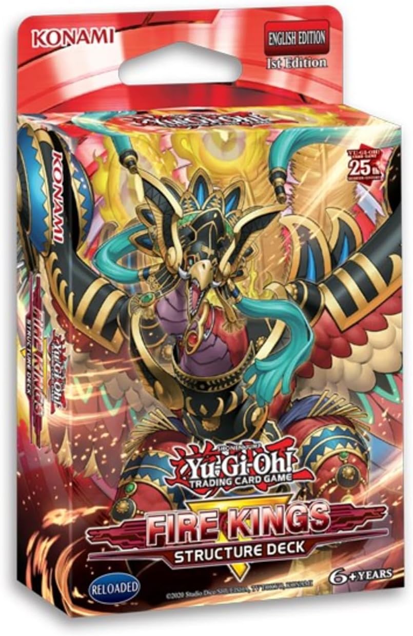 Yu-Gi-Oh! TCG - Fire Kings- Structure Deck - Inglés