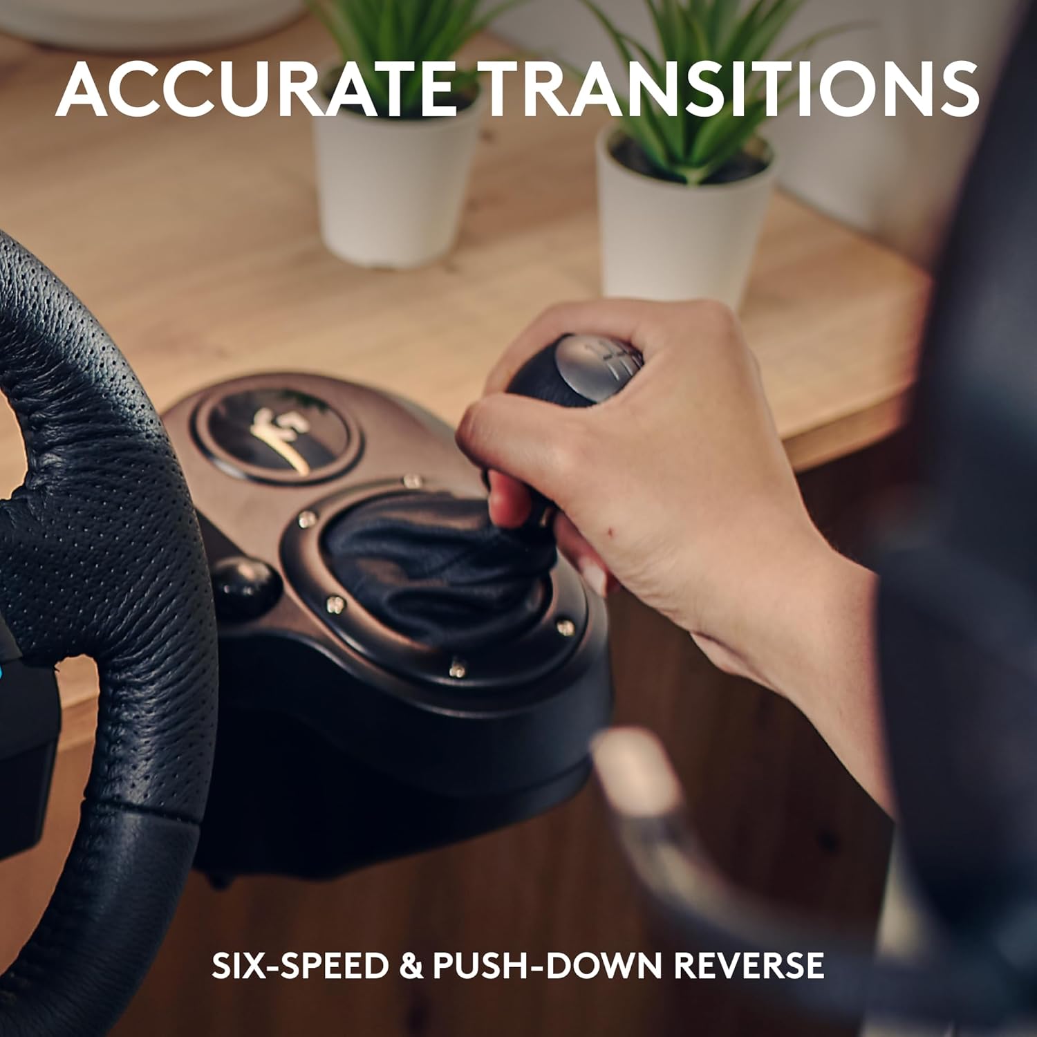 Driving Force Shifter Logitech - Compatible con Volantes Logitech G29, G920 y G923