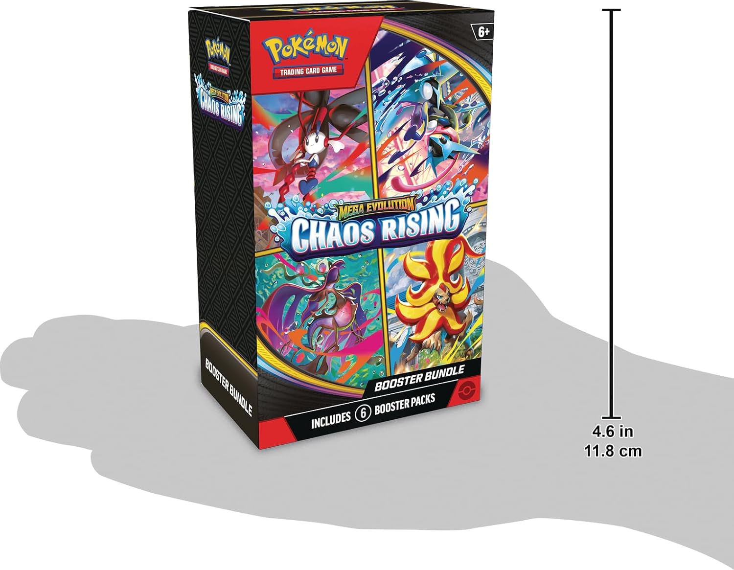 Pokémon TCG - Mega Evolution - Chaos Rising - Booster Bundle - Inglés