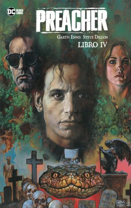 Comic Preacher Libro Cuatro