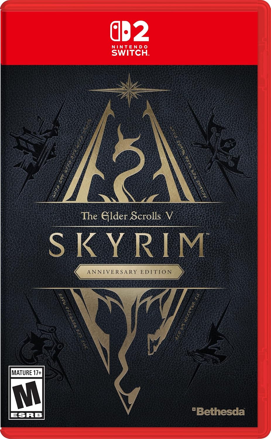 The Elder Scrolls V Skyrim Anniversary Edition (Code In Box ) -Nintendo Switch 2