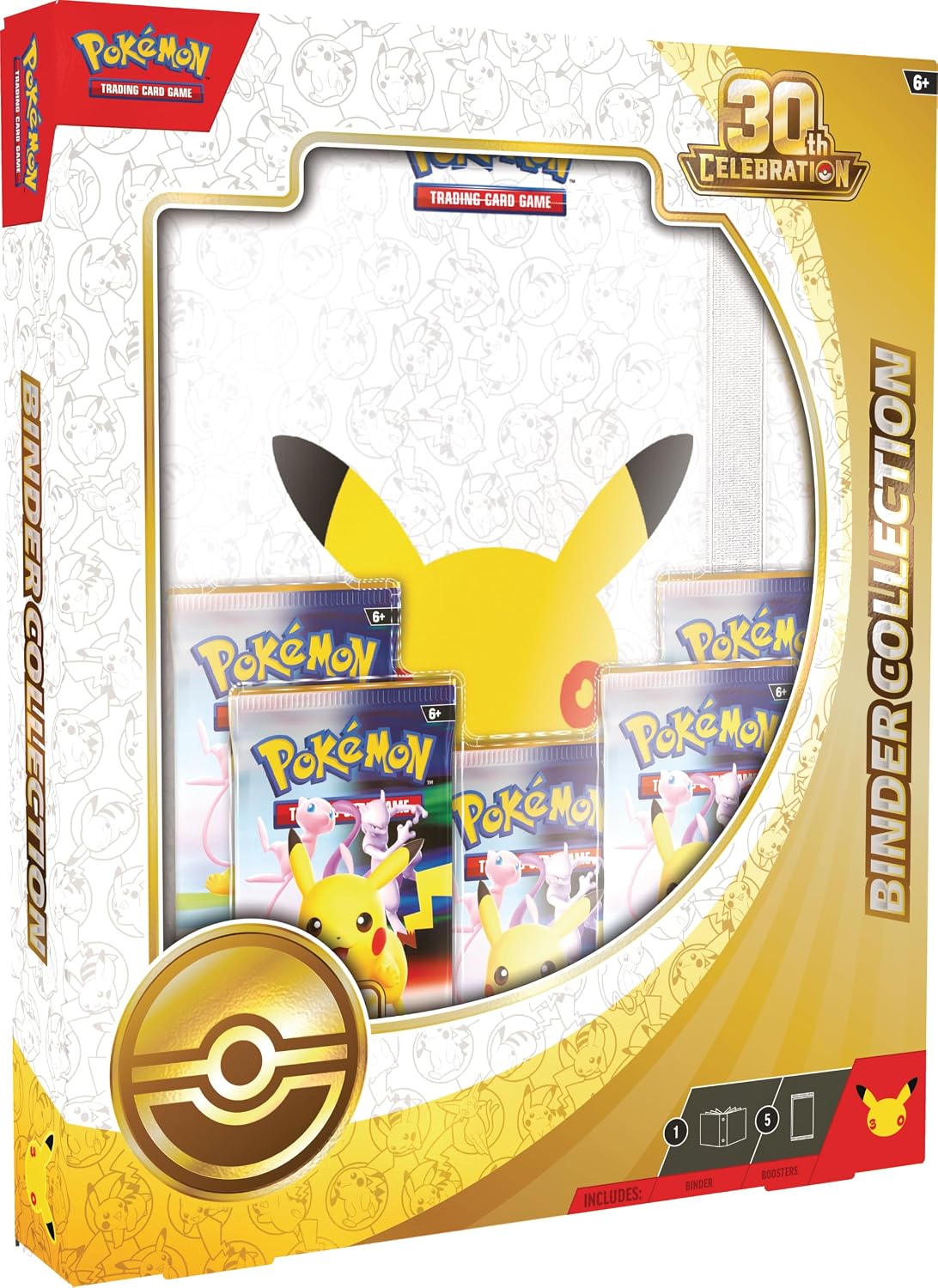 Pokémon TCG: 30th Anniversary Celebration  Binder Collection - Español