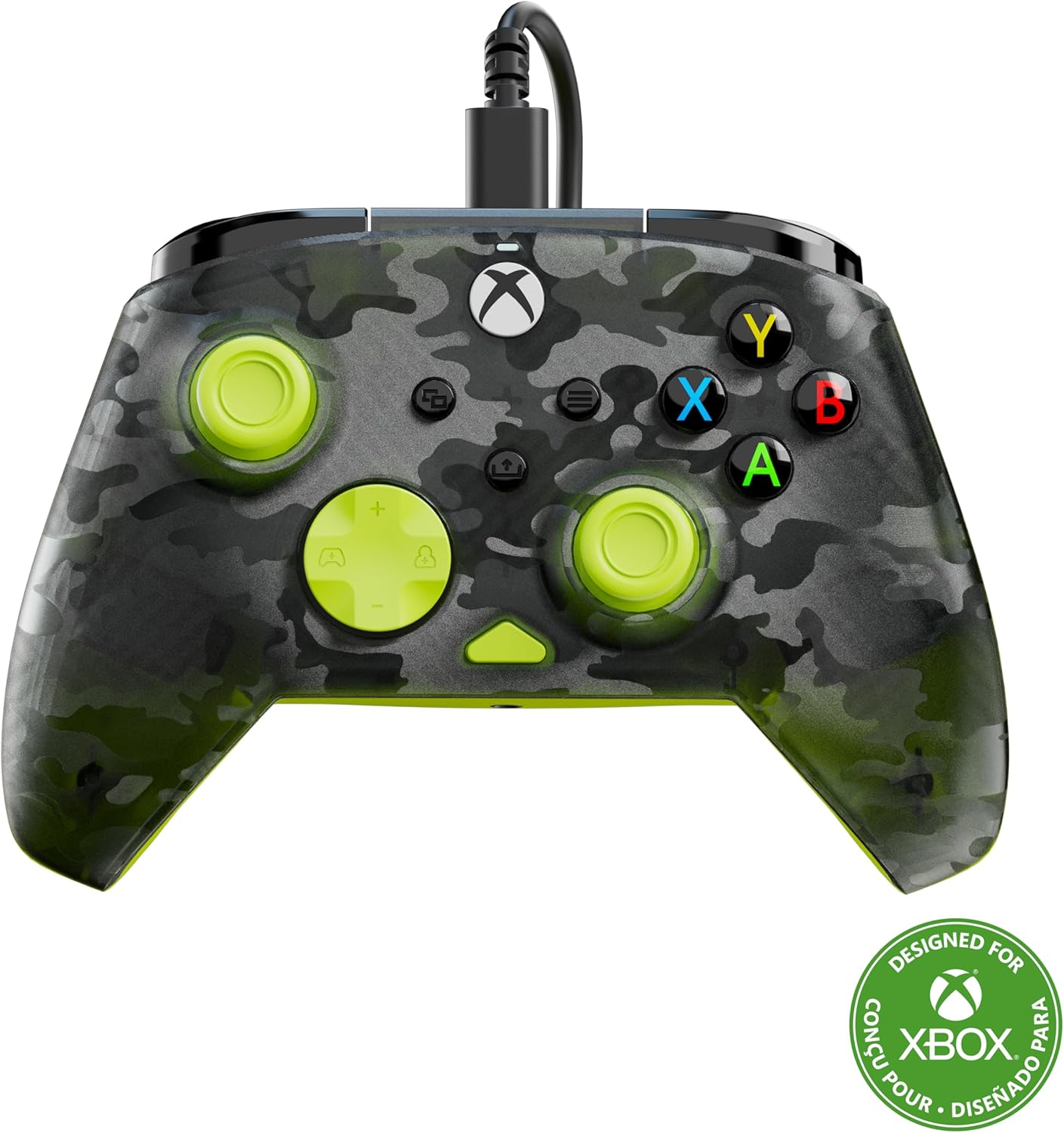 Control Alámbrico - Rematch Core - Negro/Amarillo - Turtle Beach - Xbox One/ Xbox Series