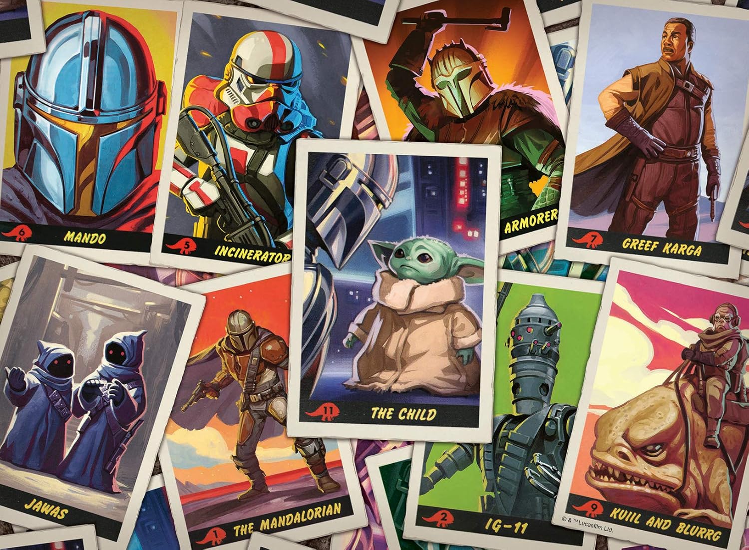 Rompecabezas 500 Piezas - The Mandalorian: The Child- Ravenburger