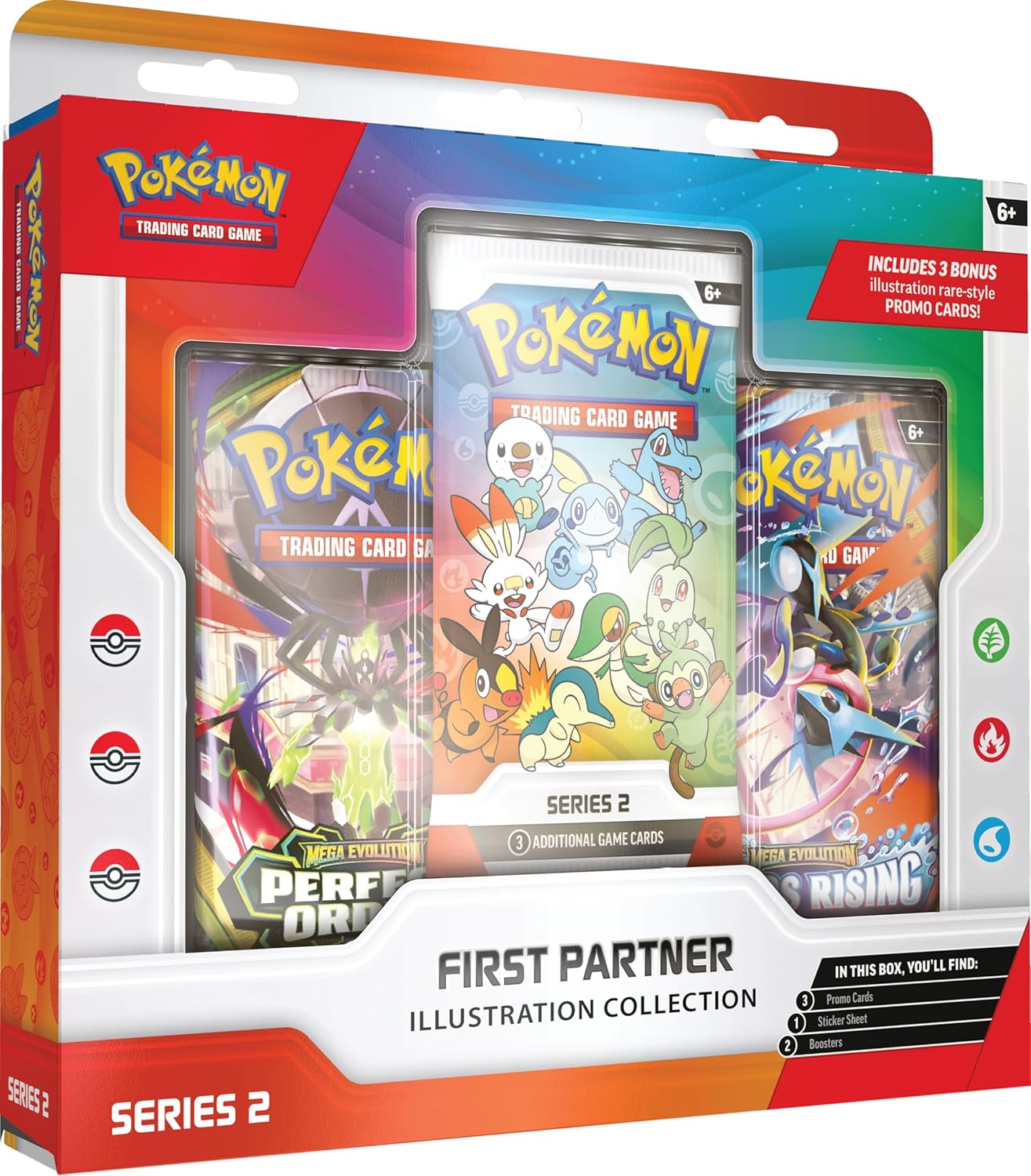 Pokémon TCG: First Partner 2 Illustration  Collection PIEZA - Inglés