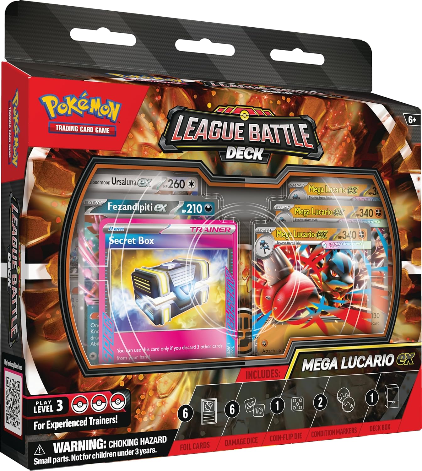 Pokémon TCG: Mega Lucario Ex League Battle Deck - Inglés