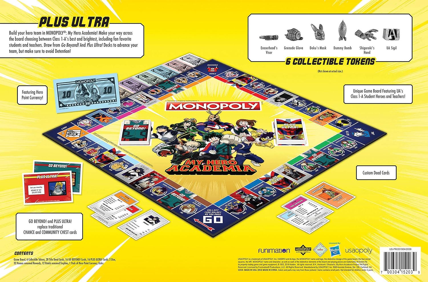 Monopoly - My Hero Academia - Inglés