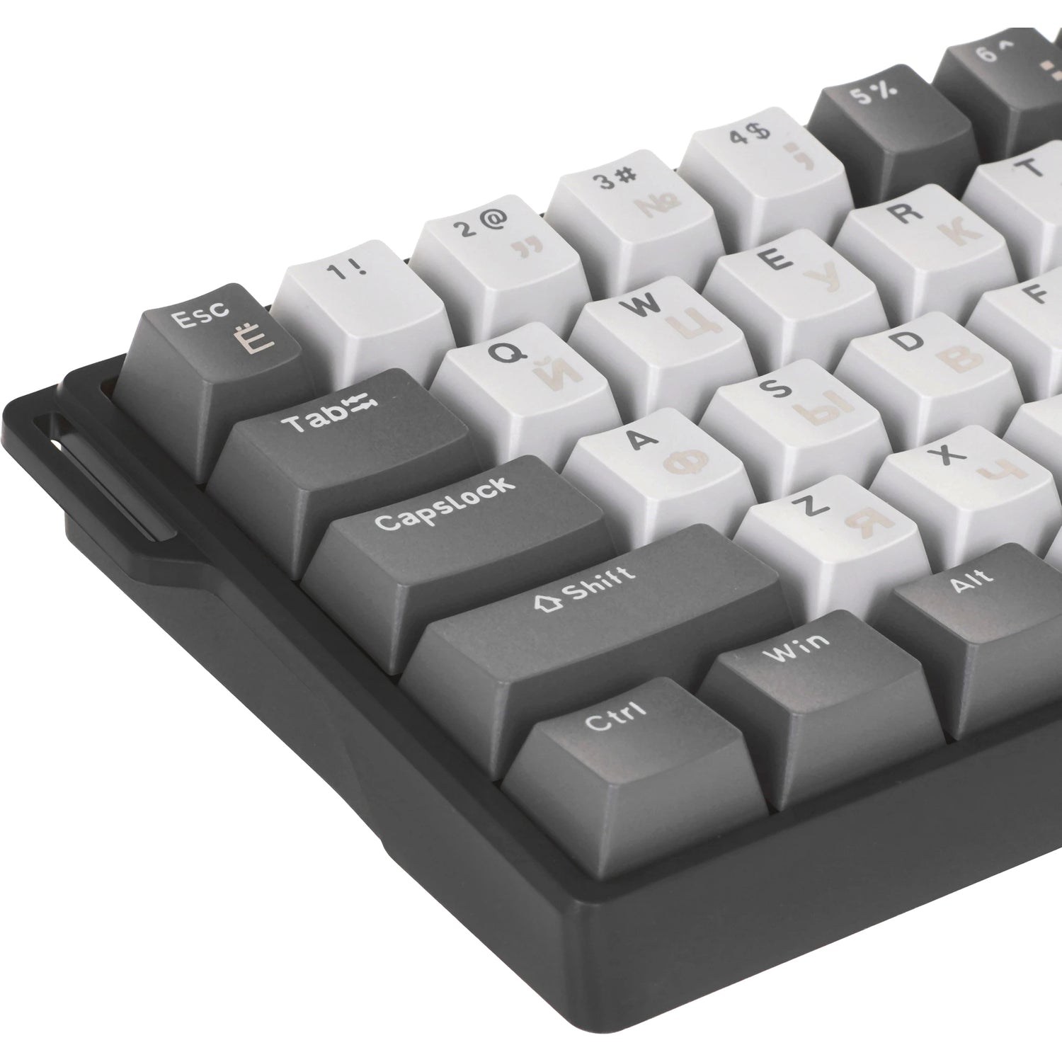 Teclado Mecánico Magnético AULA - WIN60 HE PRO Edition Grey + Dark Gray Meteor