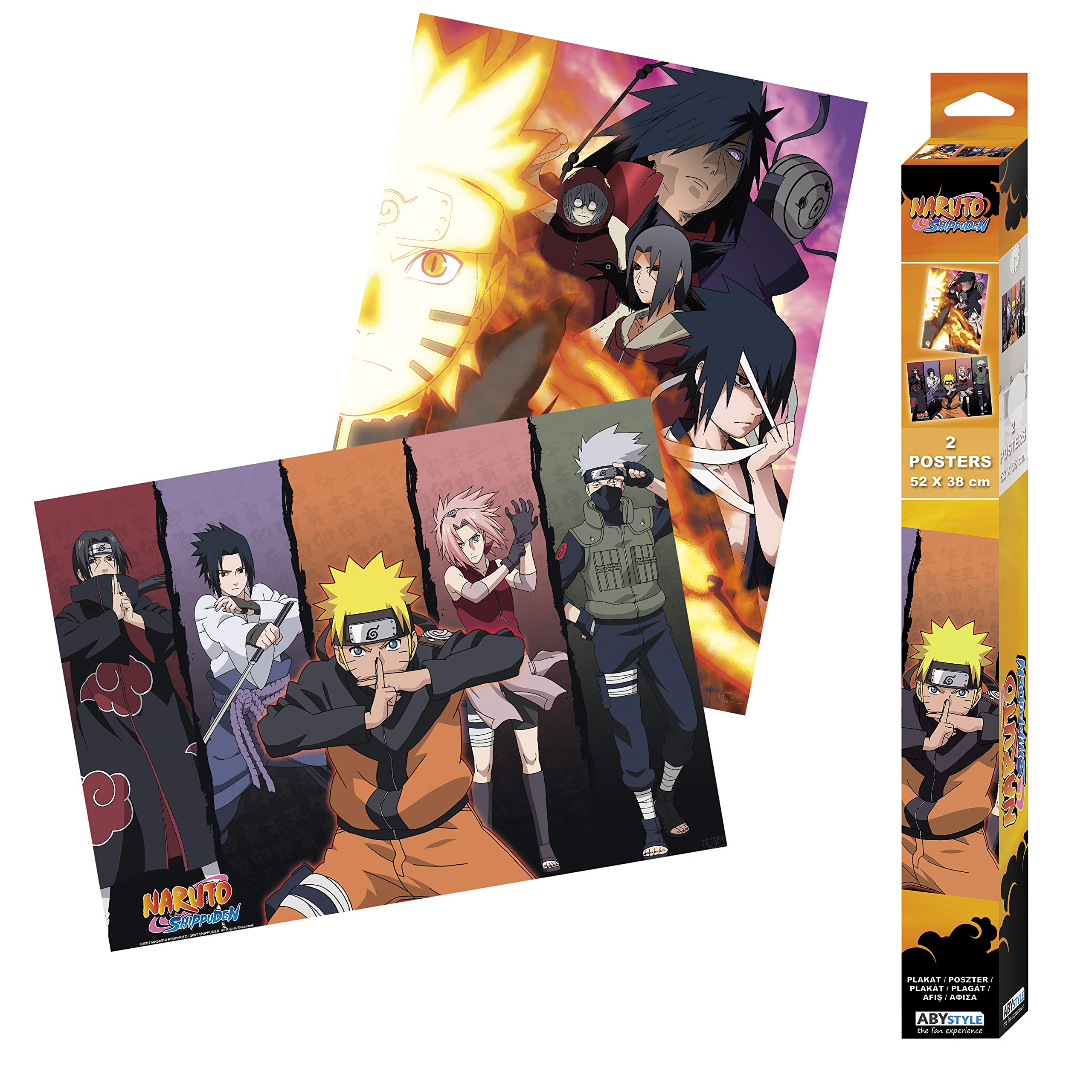 Abystyle Naruto Shippuden Boxed Poster Set