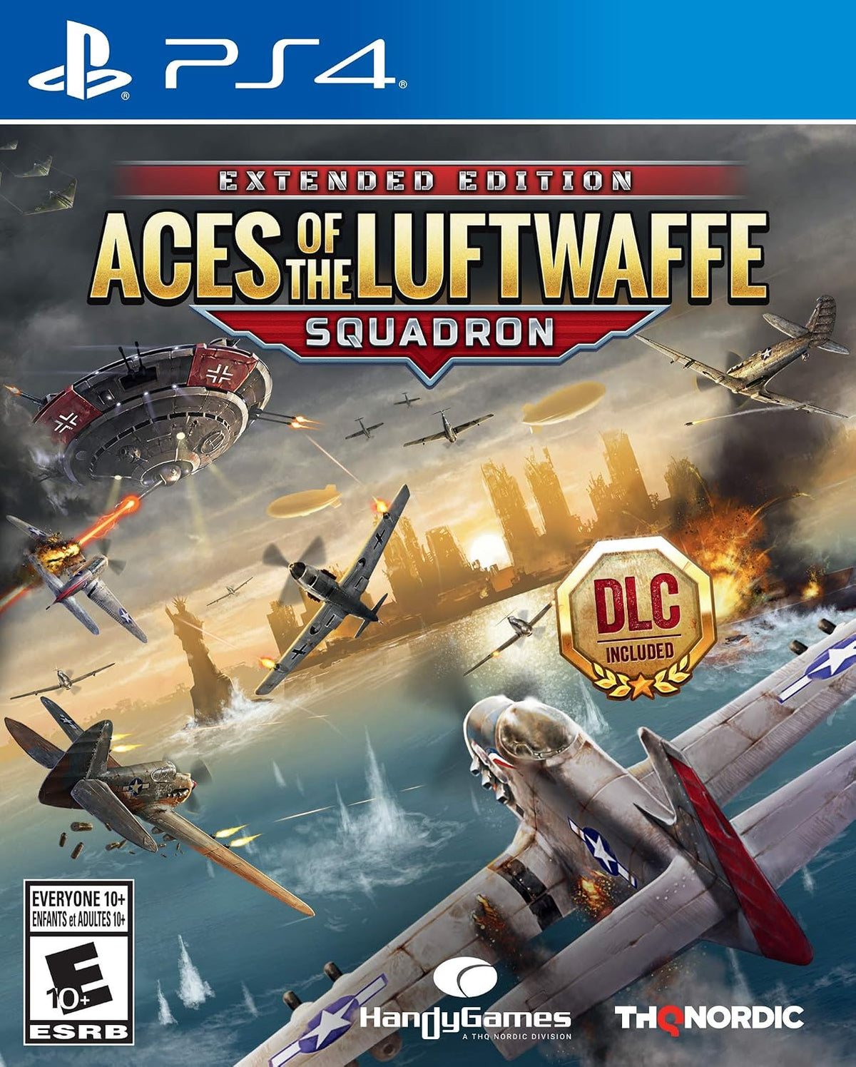 Aces of the Luftwaffe Squadron PS4 Usado