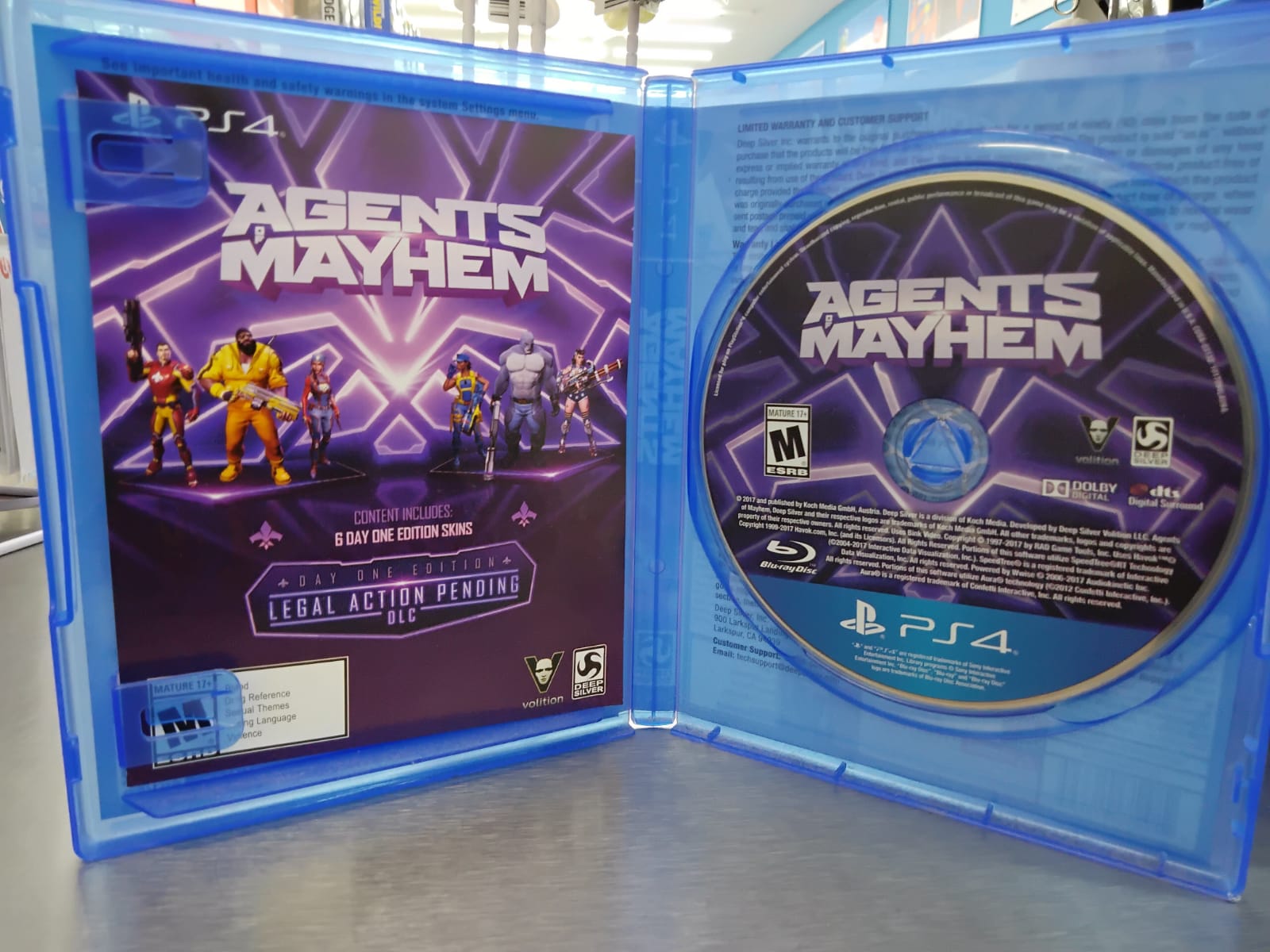 Agents Of Mayham Ps4  Usado