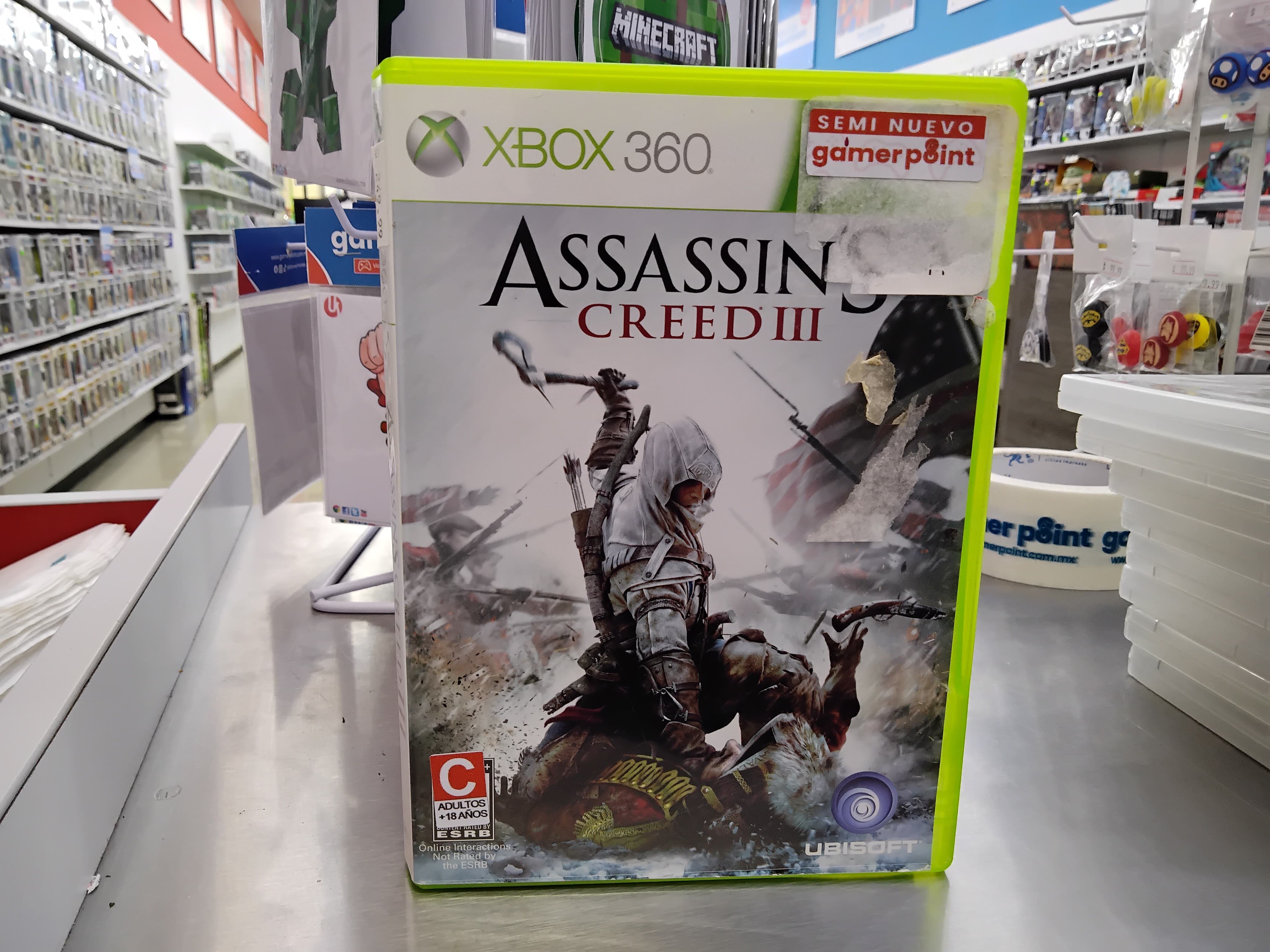 Assassins Creed 3 Xbox 360  Usado