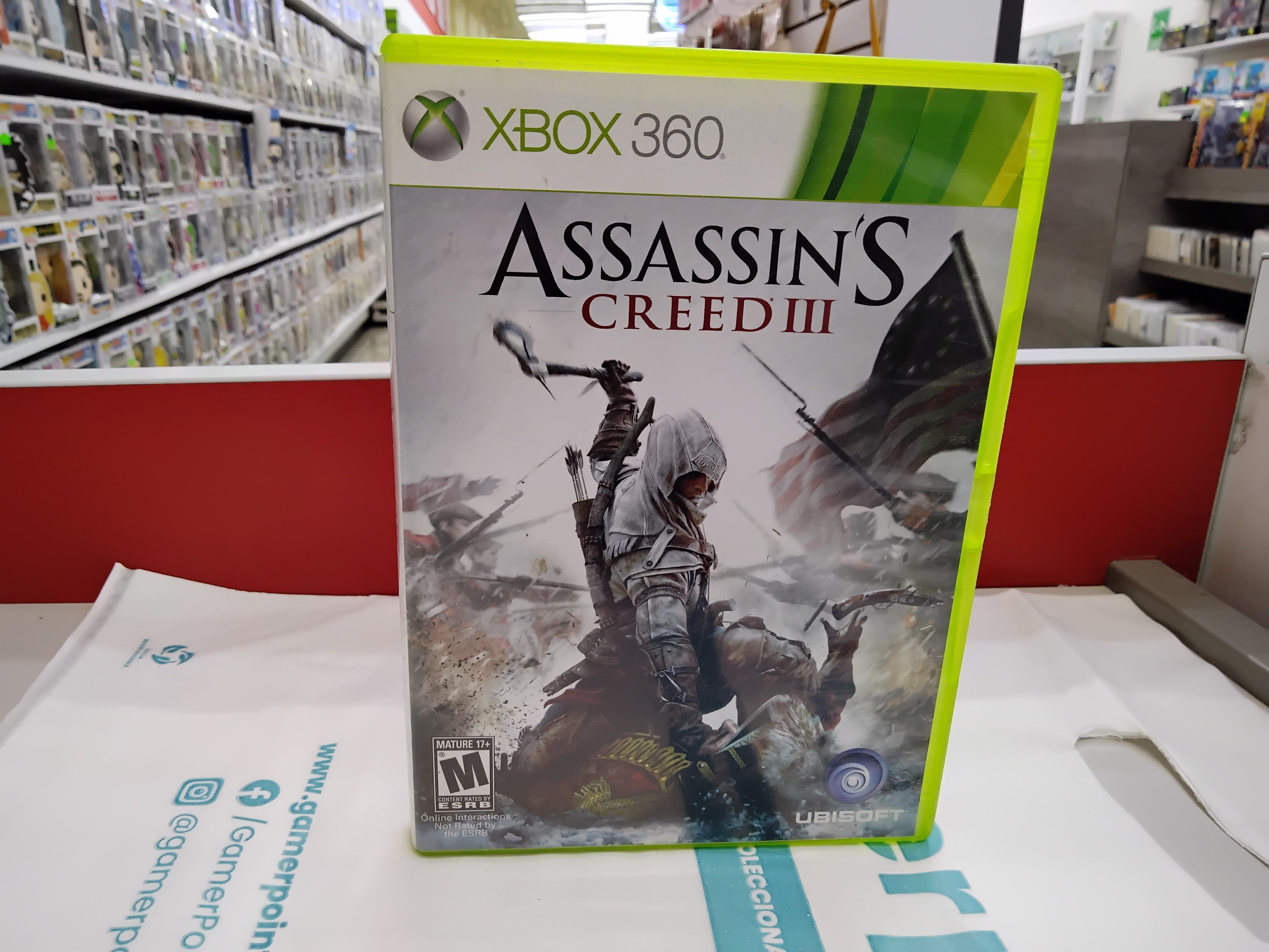 Assassins Creed 3 Xbox 360  Usado