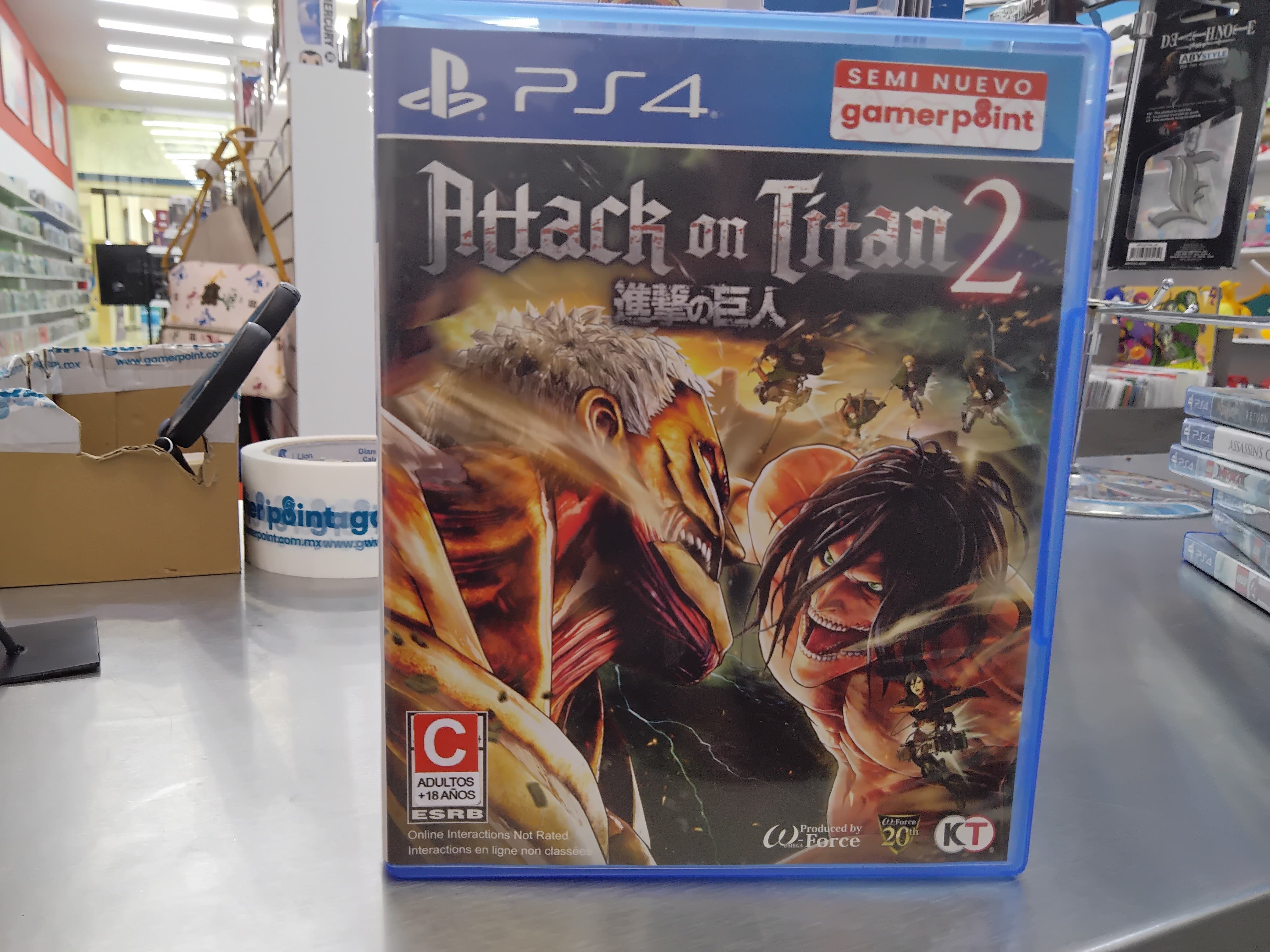 Attack on Titan 2 Ps4 Usado