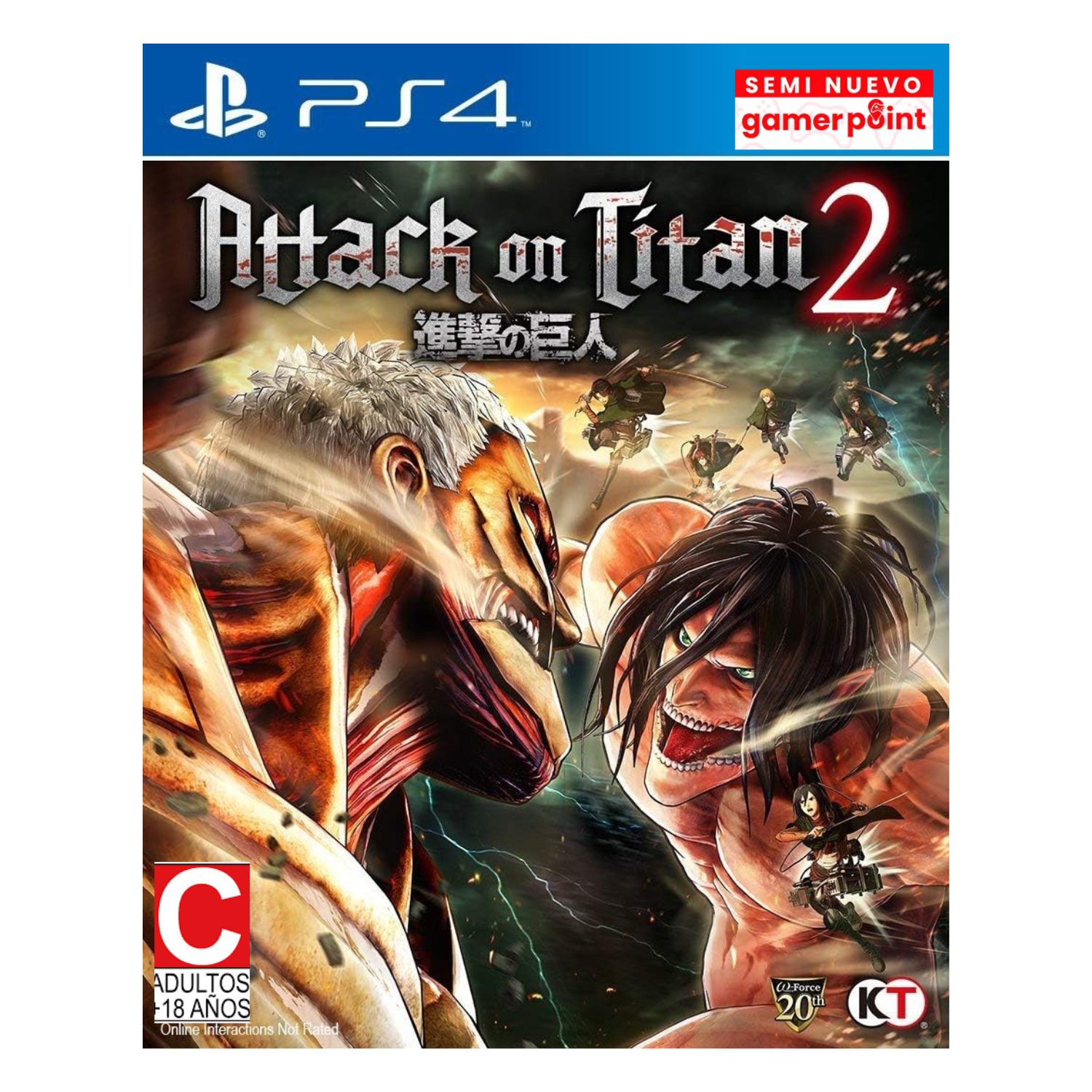 Attack on Titan 2 Ps4 Usado