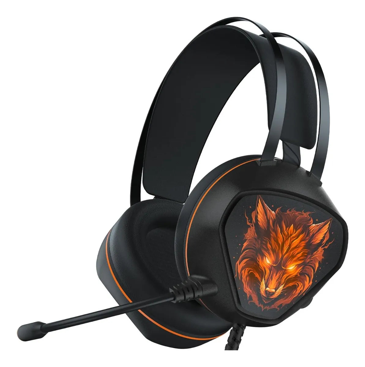 Audífonos CM7000 Color Naranja Para Juegos Para Xbox Series X/s, Xbox One, Ps4