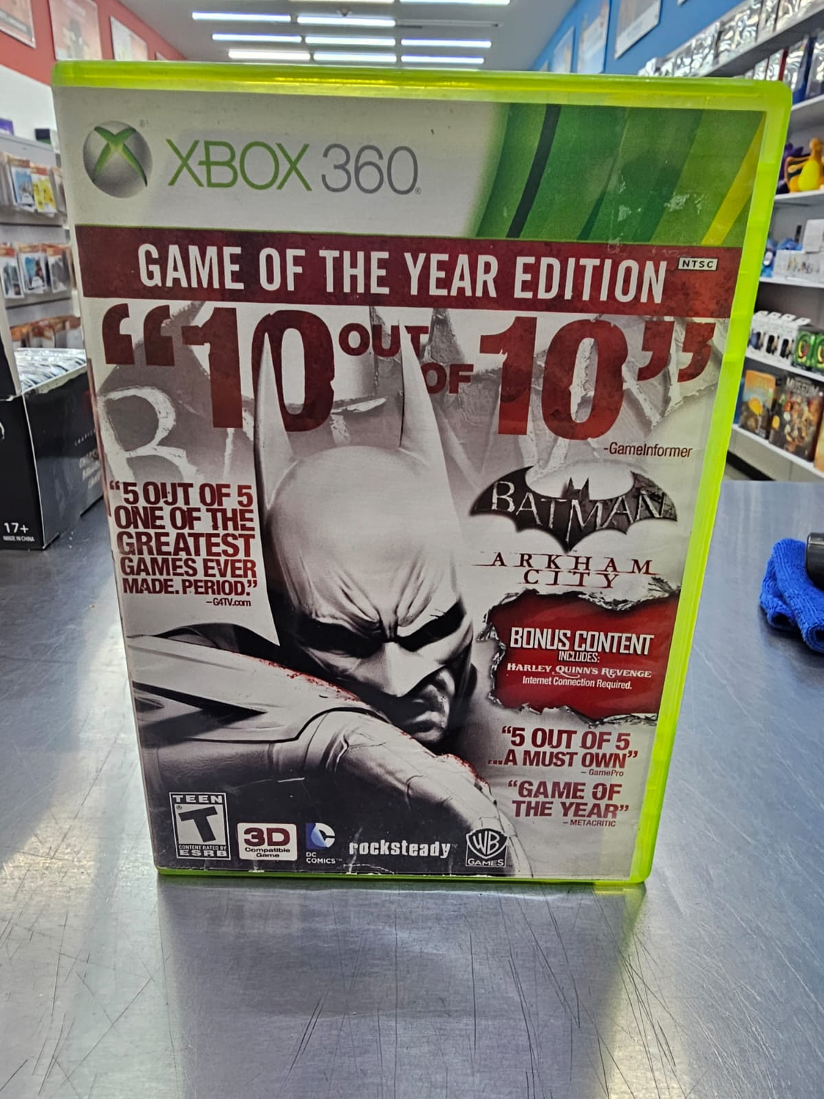 Batman Arkham City Goty Xbox 360  Usado