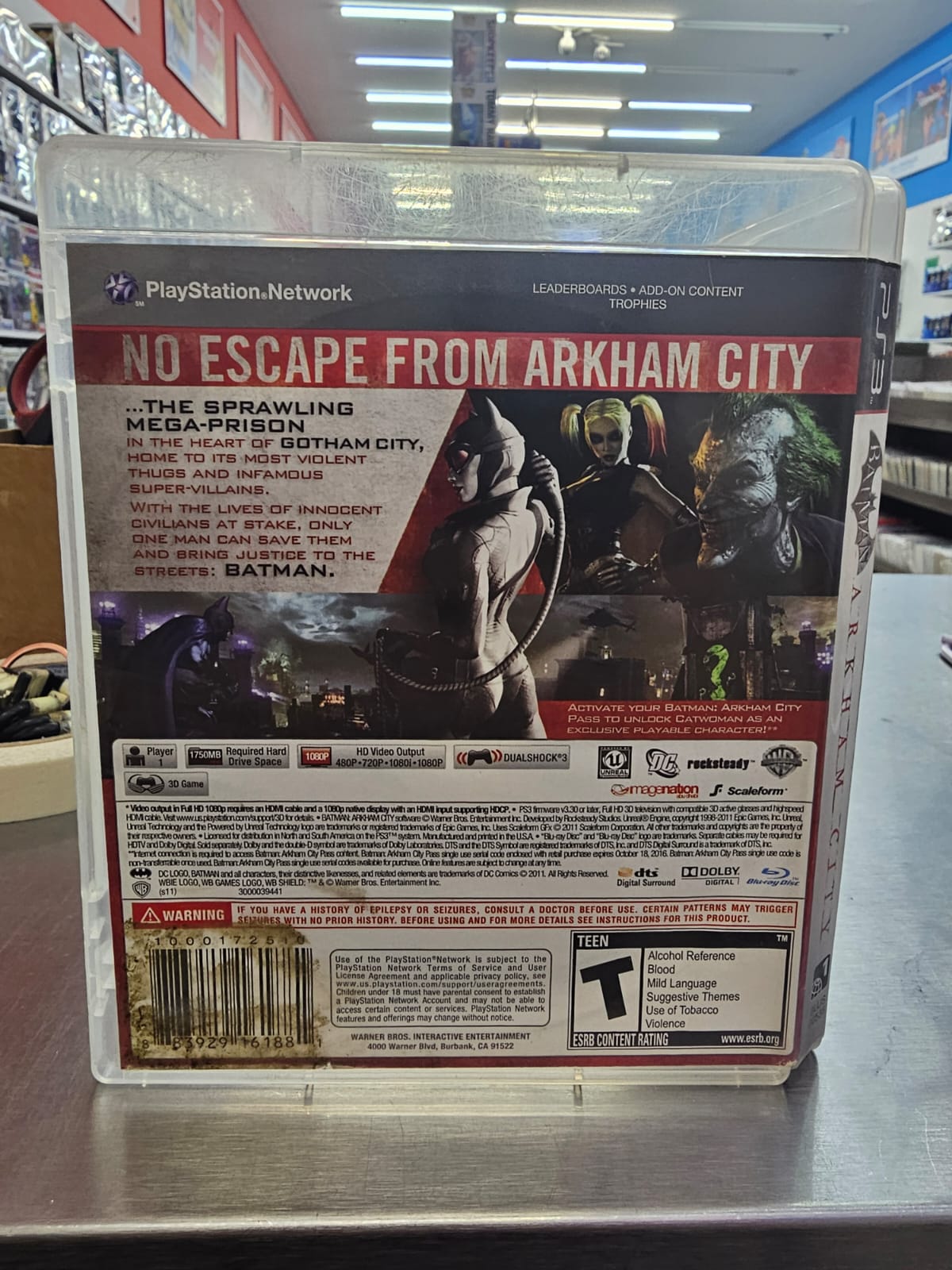 Batman Arkham City Ps3 Usado