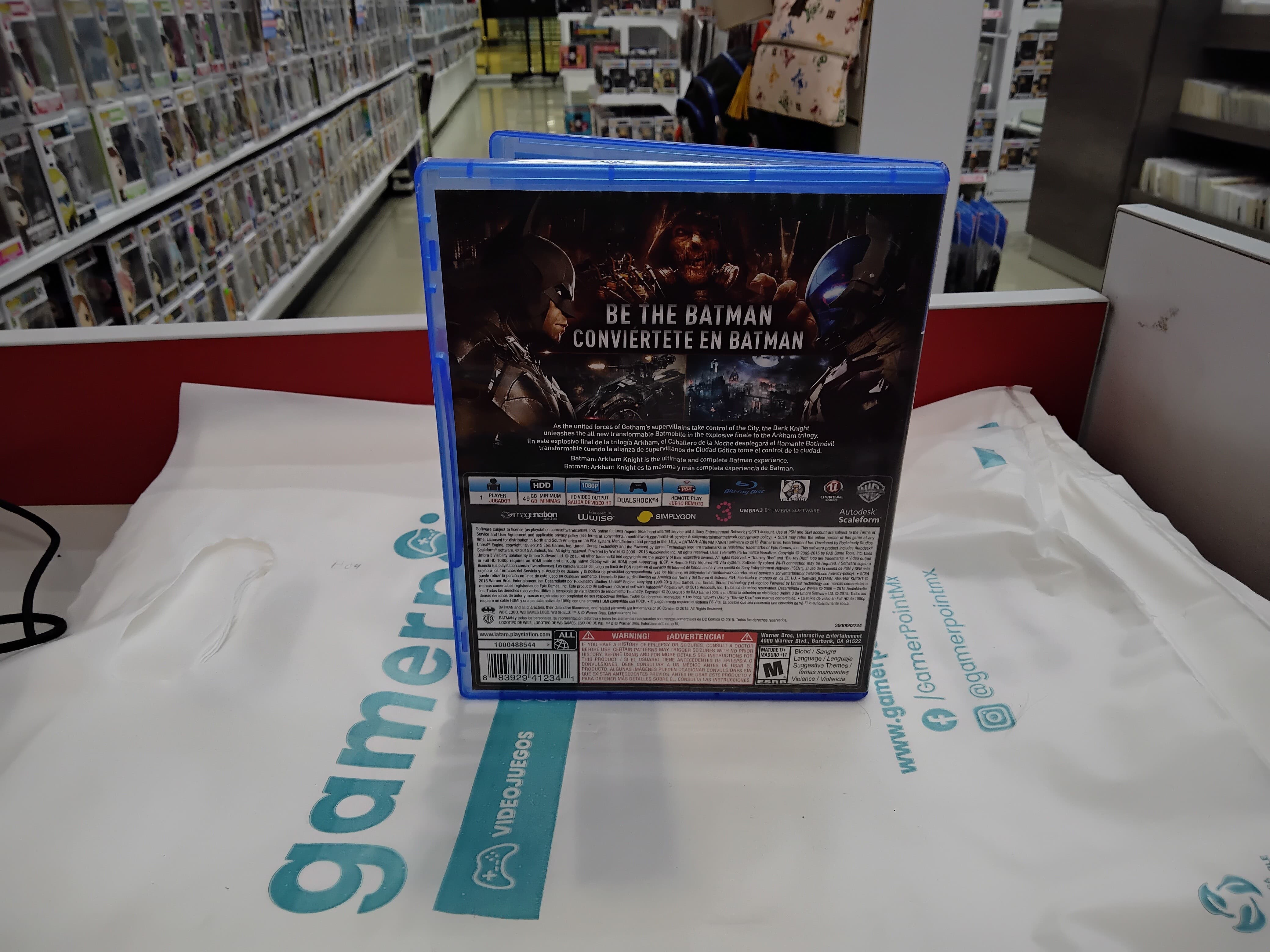 Batman Arkham Knight Ps4  Usado