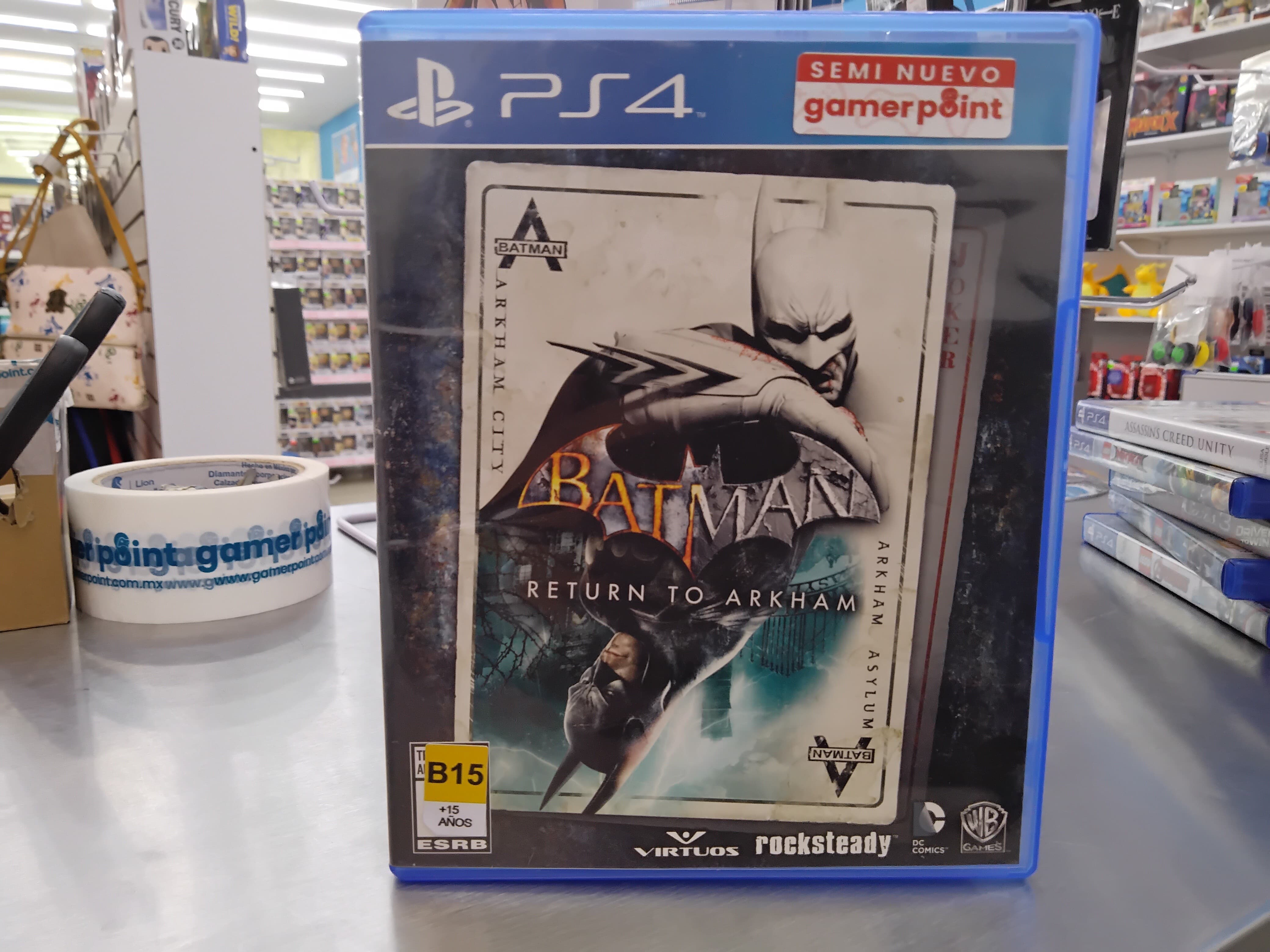 Batman Return To Arkham  Ps4  Usado