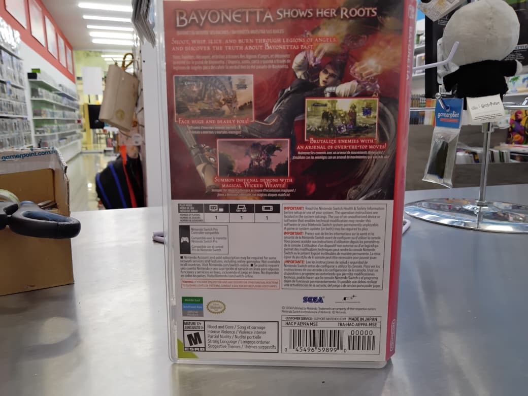 Bayonetta Nintendo Switch Usado