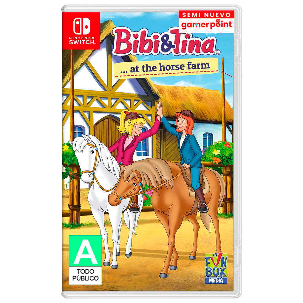 Bibi & Tina At The Horse Farm Nintendo Switch Usado