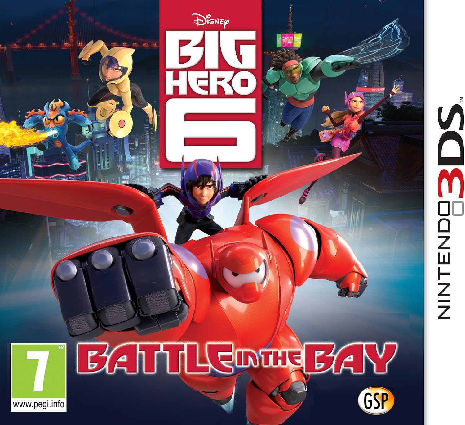 Big Hero 6 Battle in the Bay Nintendo 3DS Usado