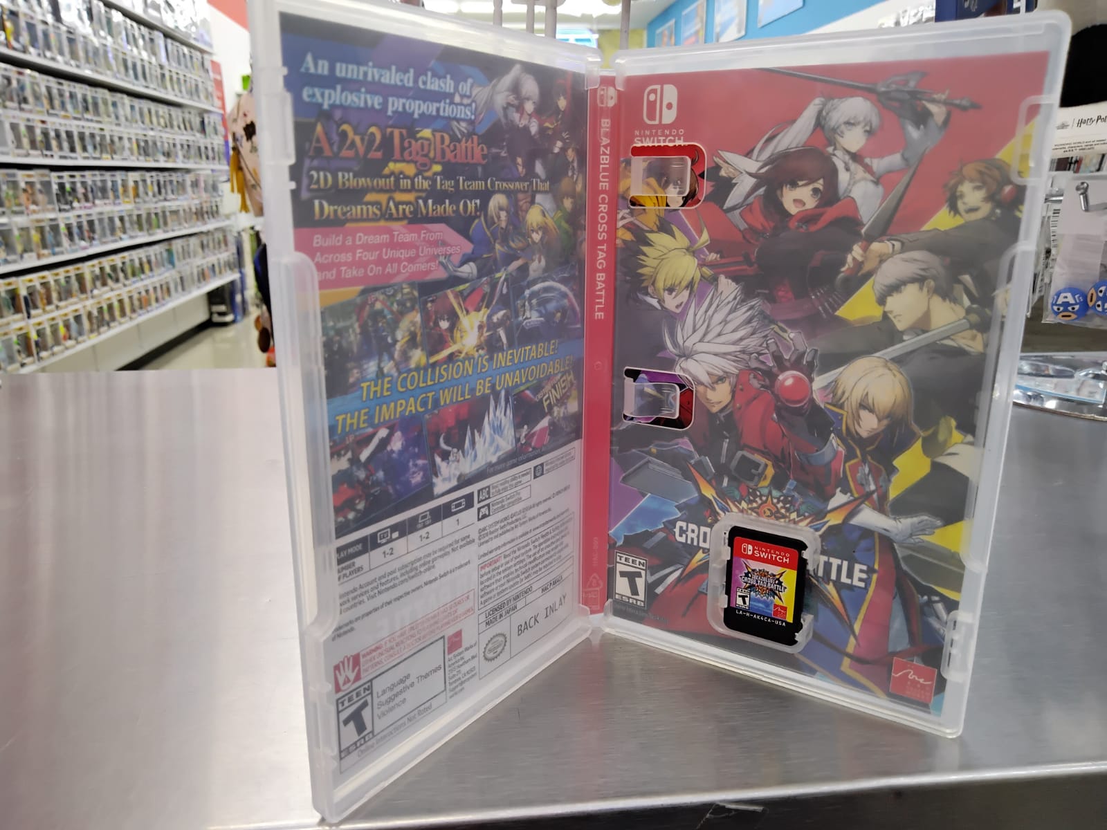 Blazblue Cross Tag Battle Nintendo Switch Usado