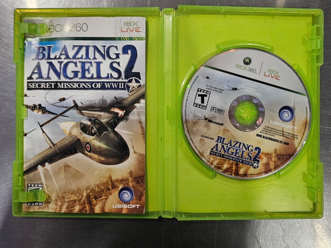 Blazing Angels 2 Xbox 360 Usado
