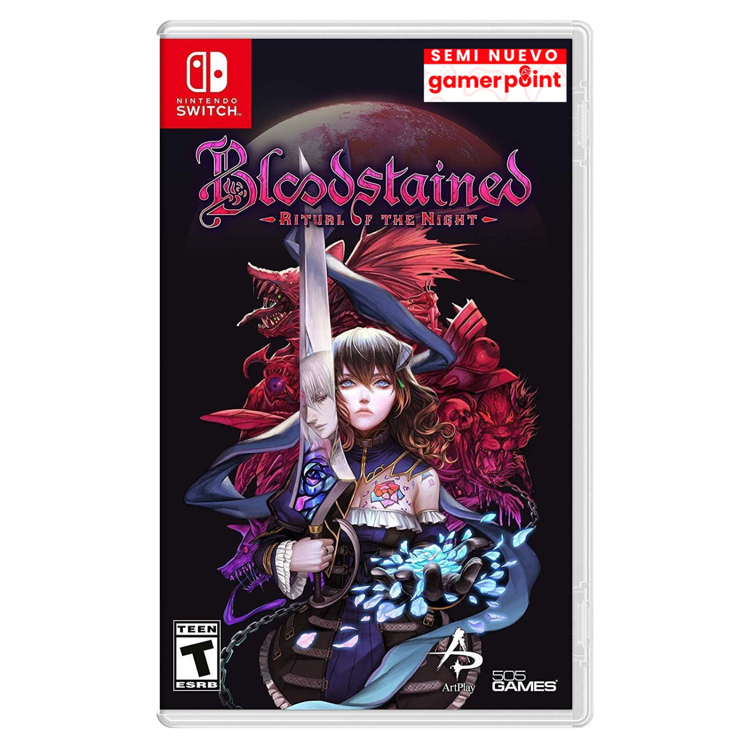 Bloodstained Ritual of the Night Switch Usado
