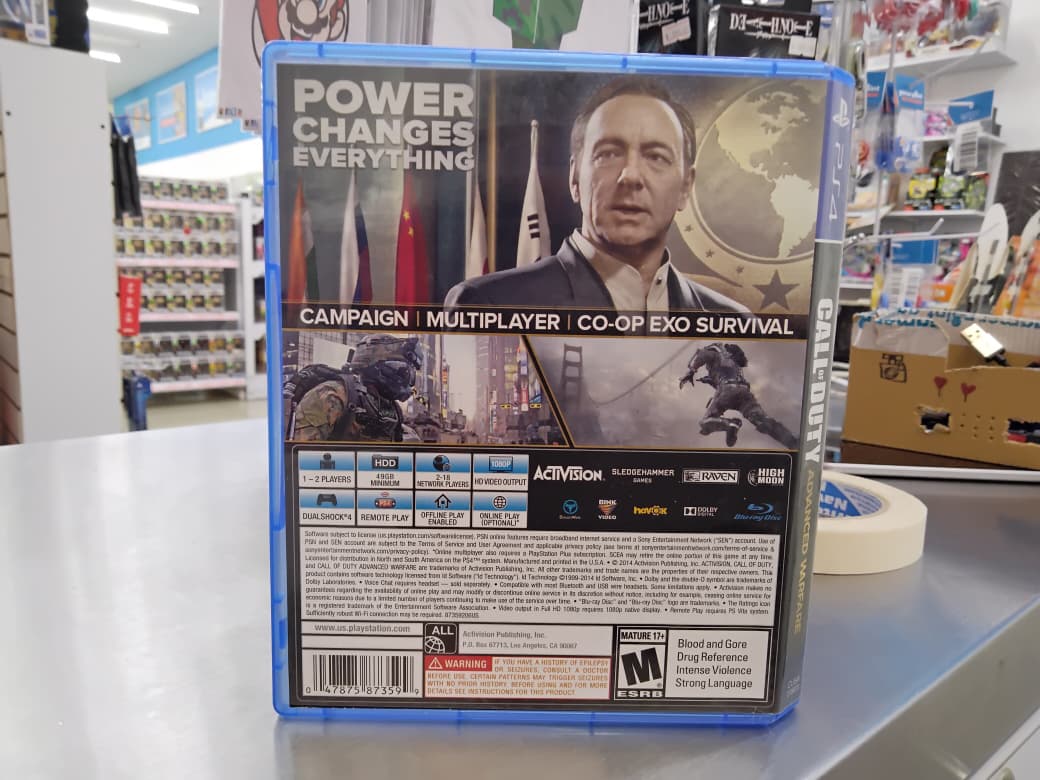 Call Of Duty Advanced Warfare Ps4 Usado