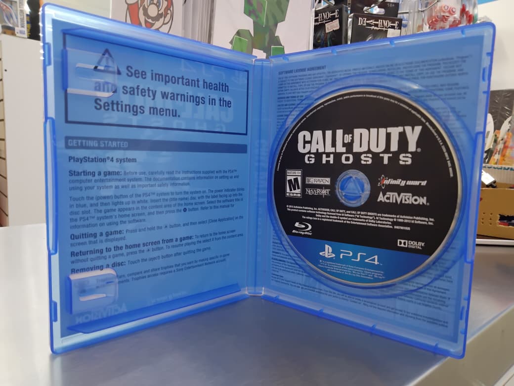 Call Of Duty Ghosts Ps4 Usado