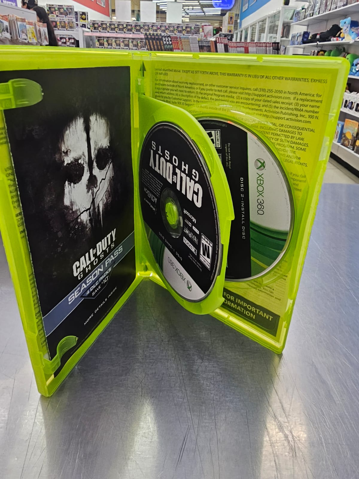 Call Of Duty Ghosts Xbox 360 Usado