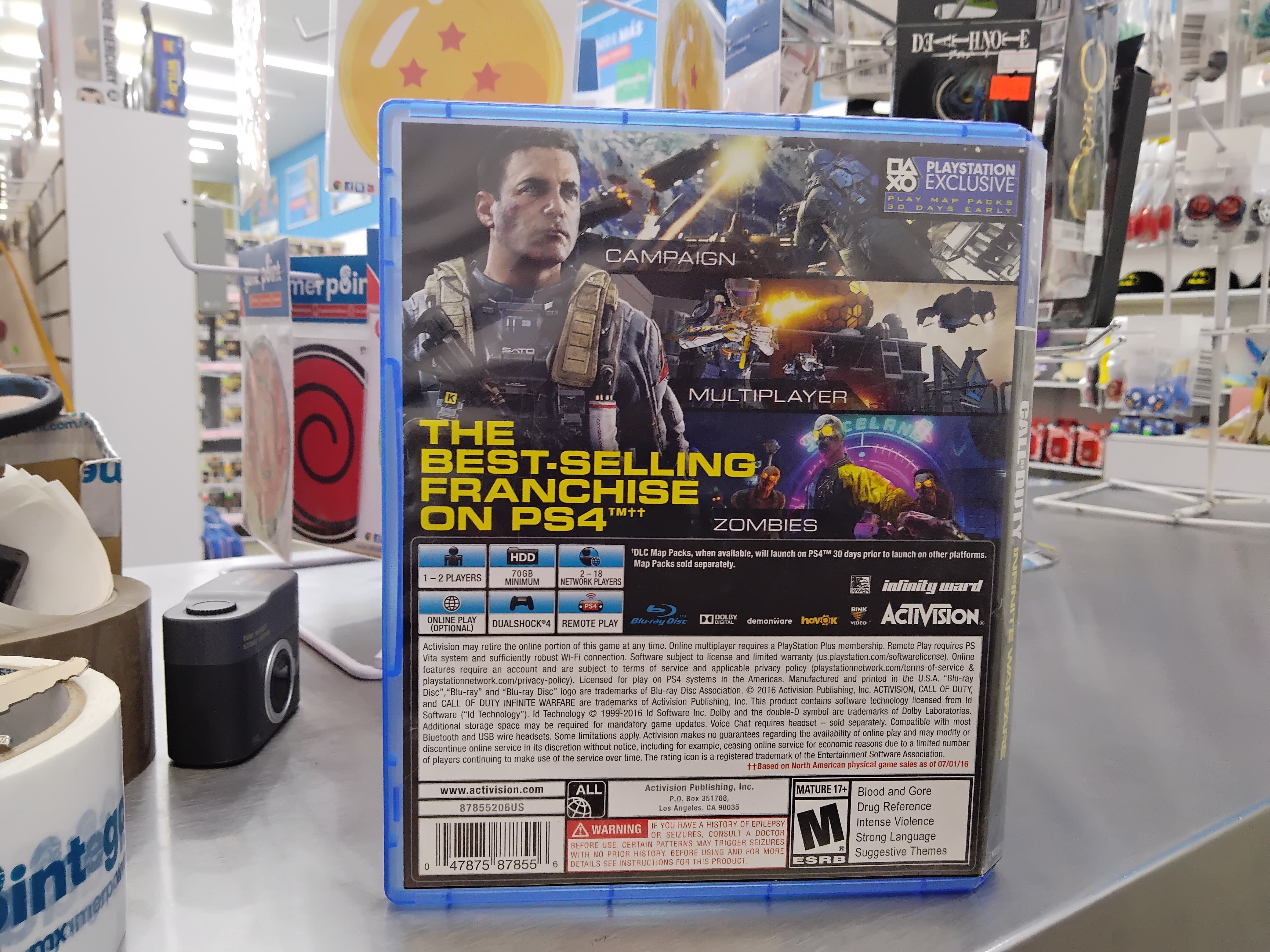 Call Of Duty Infinite Warfare Ps4 Usado