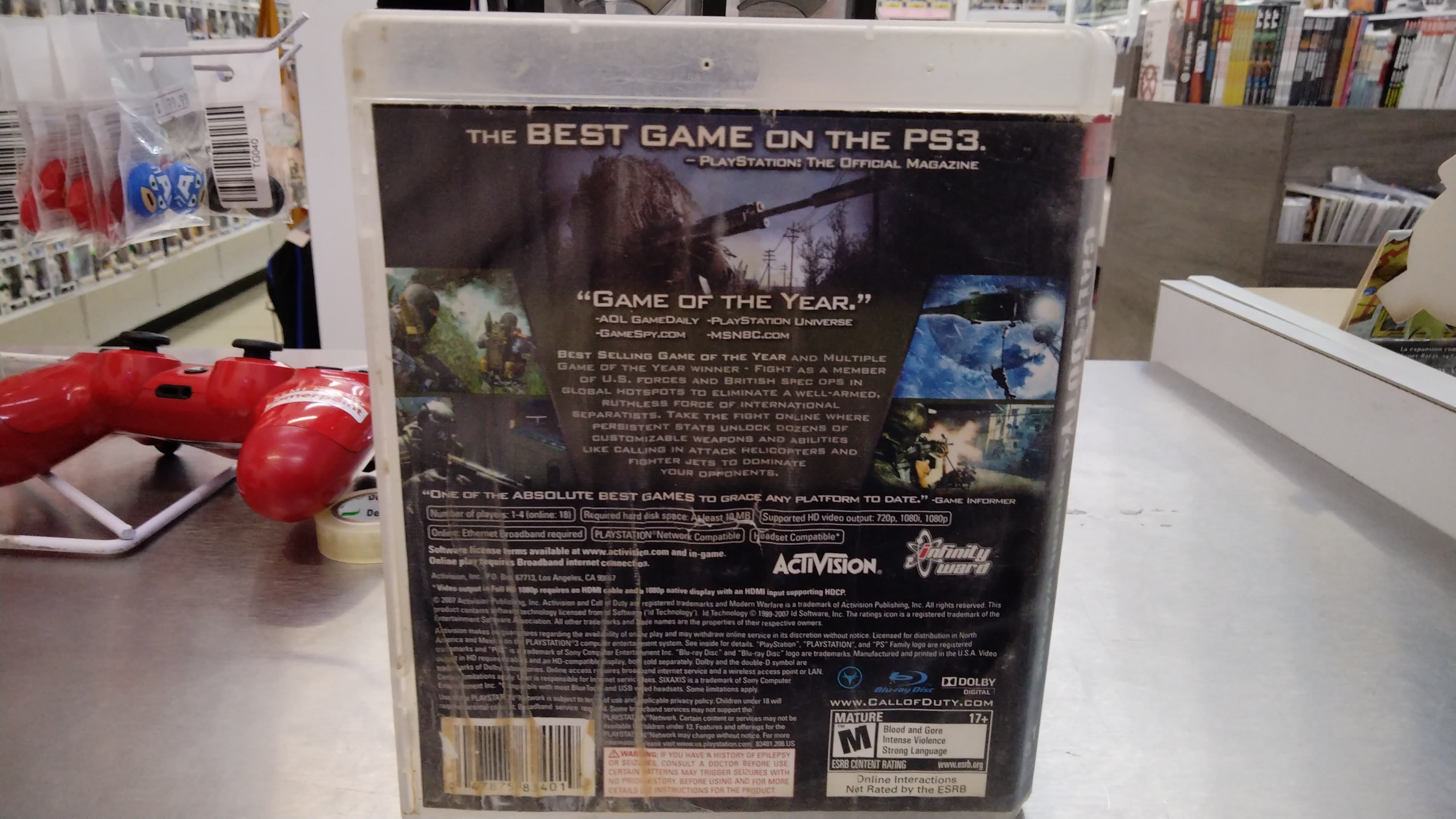 Call of Duty 4 Modern Warfare GOTY Ps3 Usado