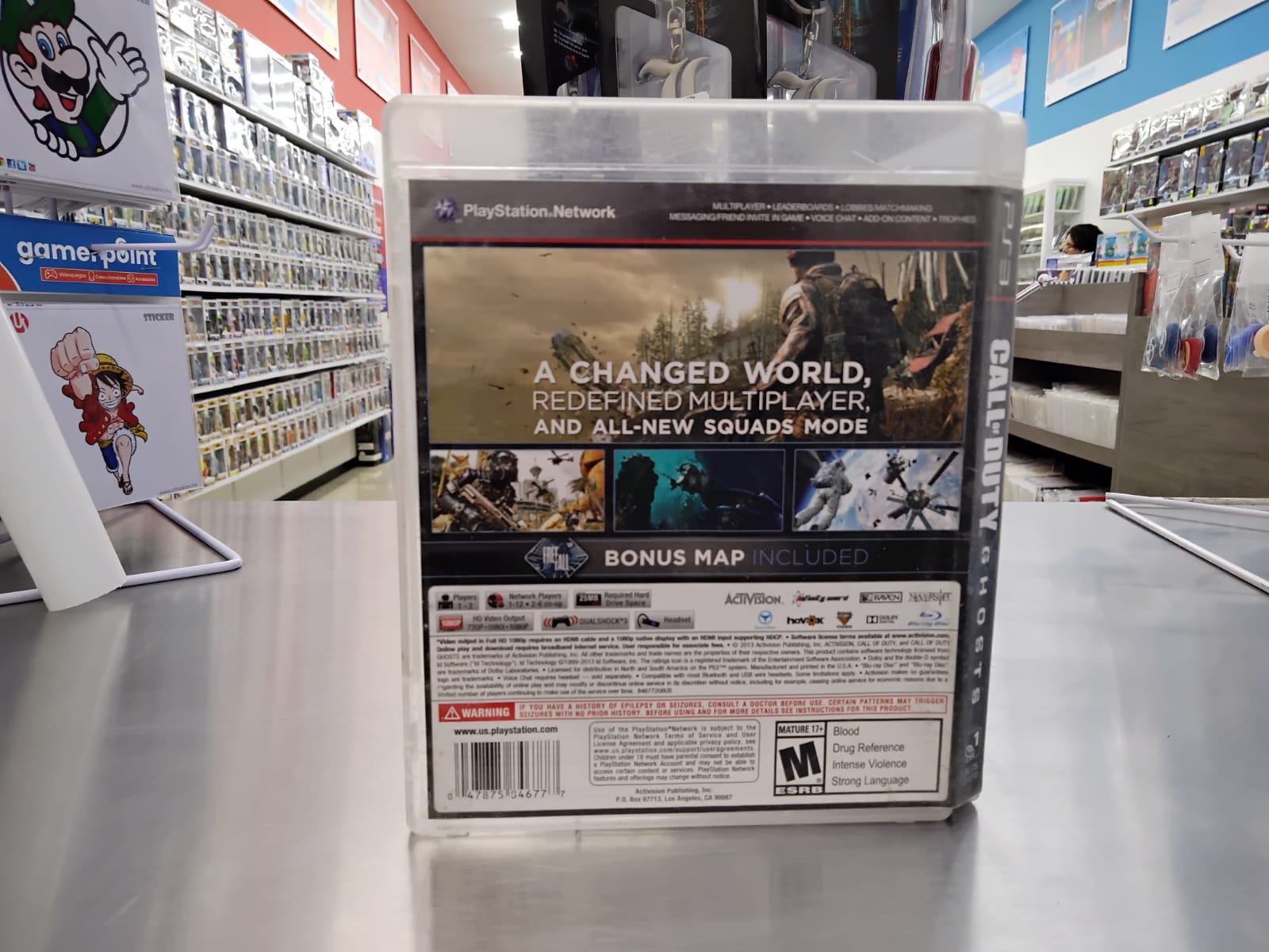 Call Of Duty Ghosts Ps3  Usado