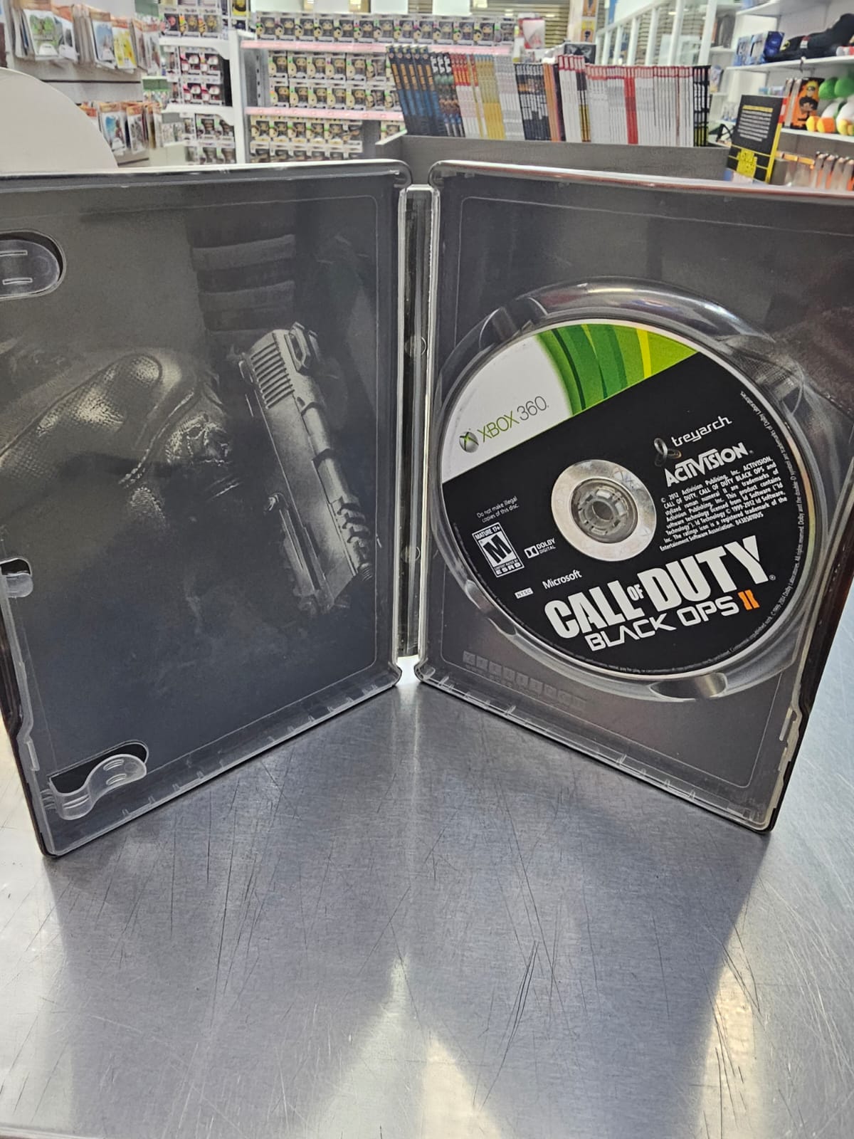 Call of Duty Black Ops 2 Steelbook Xbox 360 Usado