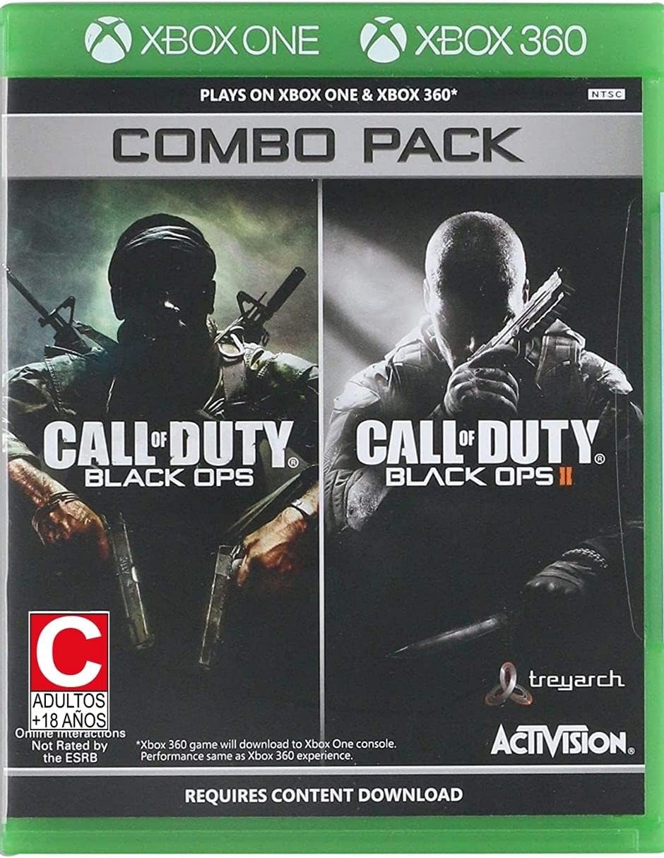 Call of Duty Black Ops Combo Xbox 360 / Xbox one Usado